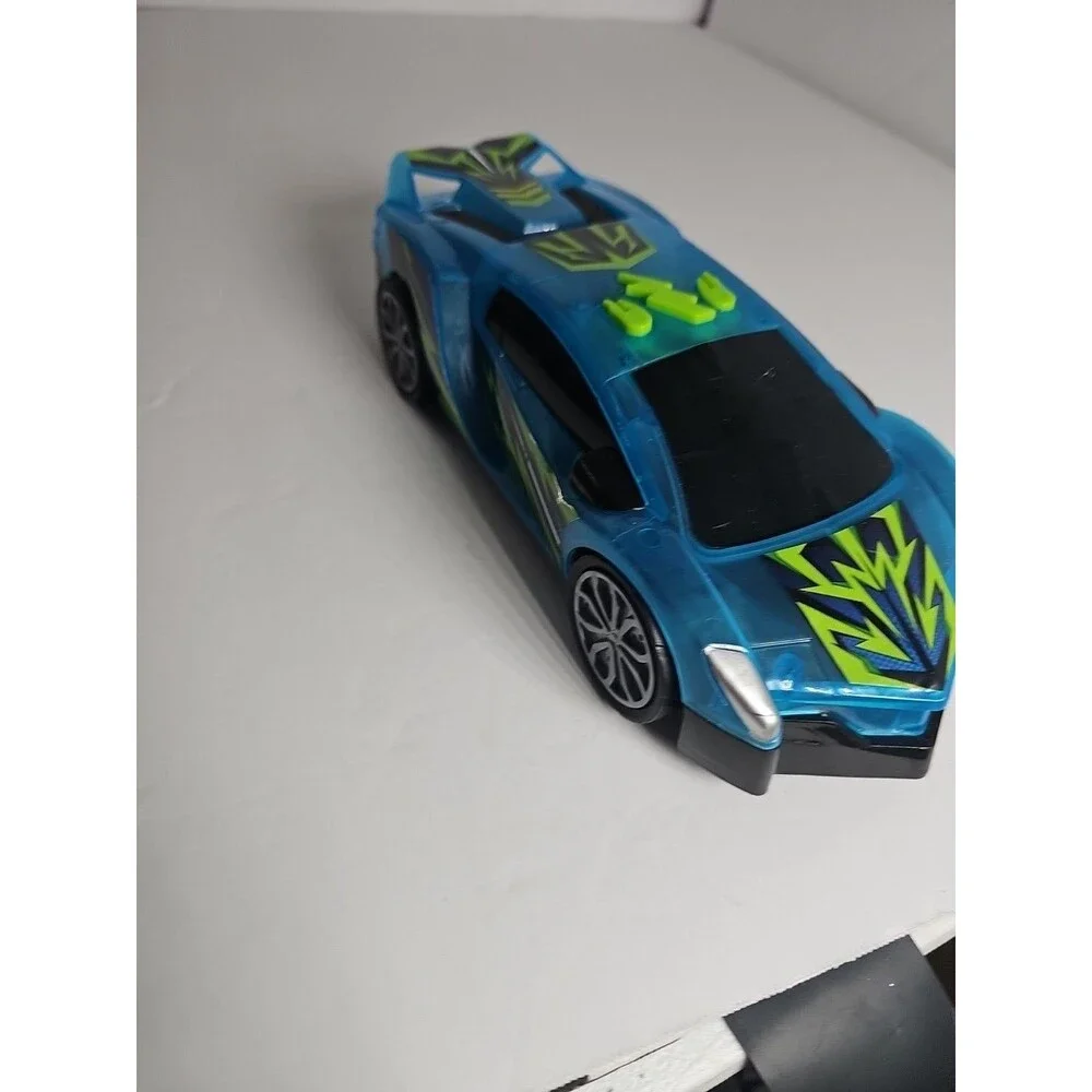 Glowing Racers Car Toy  Sounds And Lights Tested! Works Good!